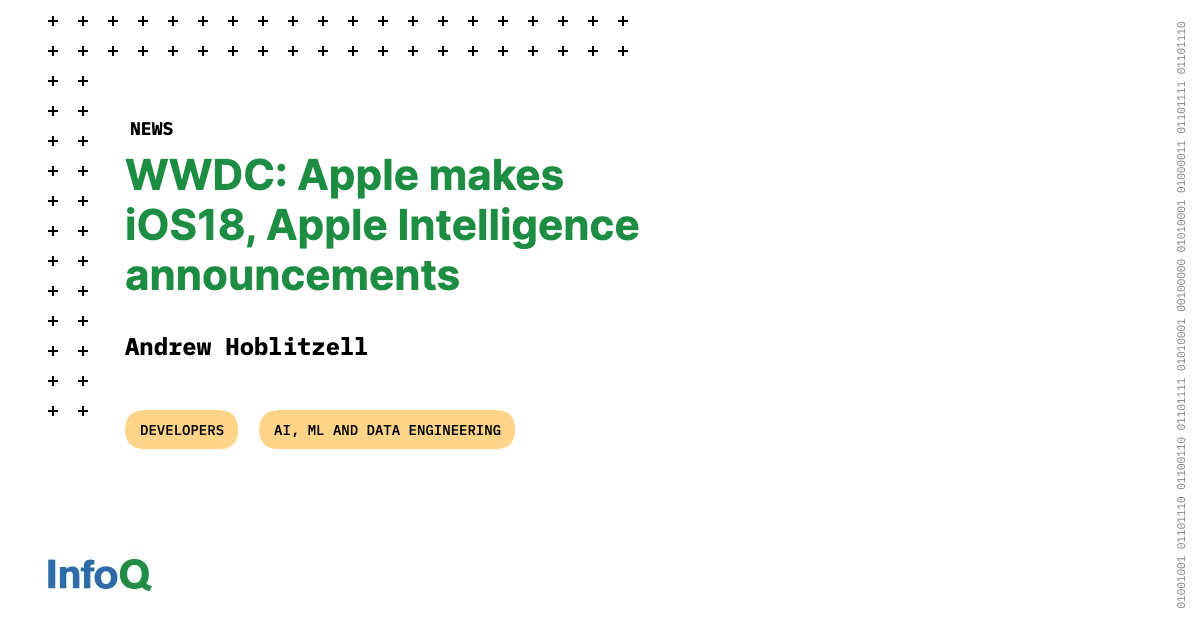 Apple WWDC: iOS18 and Apple's intelligence announcements