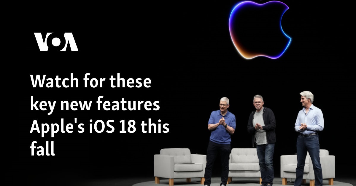 Watch for these top new iOS 18 features from Apple this fall